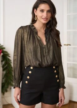 Short Adam -Élégance Soldes Motus Boutique Short Adam Noir 8