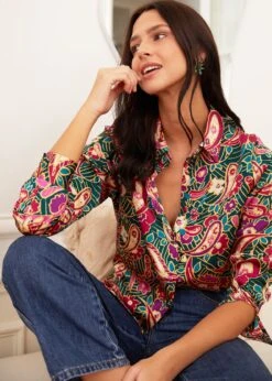 Chemise Ambre -Élégance Soldes Motus Boutique Soft Mid Season Chemise Ambre 6