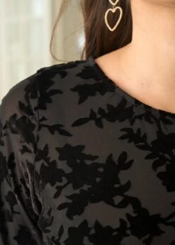 Top Clara -Élégance Soldes Motus Boutique Top Clara Noir 4