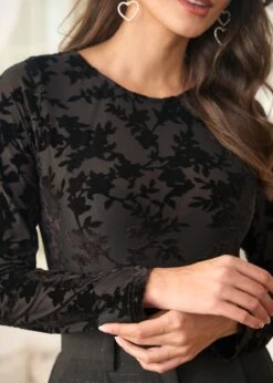 Top Clara -Élégance Soldes Motus Boutique Top Clara Noir 6