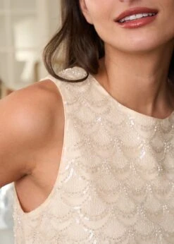 Top Julie -Élégance Soldes Motus Boutique Top Julie Beige 4