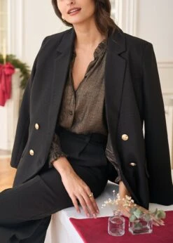Veste Adam -Élégance Soldes Motus Boutique Veste Adam Noir 1