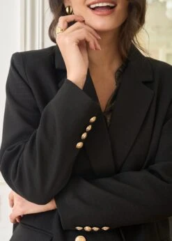 Veste Adam -Élégance Soldes Motus Boutique Veste Adam Noir 6