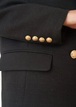 Veste Adam -Élégance Soldes Motus Boutique Veste Adam Noir 9