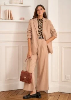 Veste Elie -Élégance Soldes Motus Boutique Veste Elie Camel 4