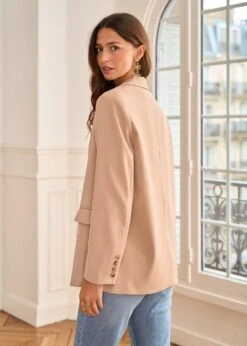Veste Elie -Élégance Soldes Motus Boutique Veste Elie Camel 7