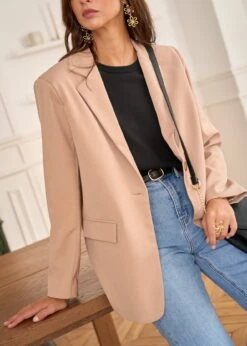 Veste Elie -Élégance Soldes Motus Boutique Veste Elie Camel 8