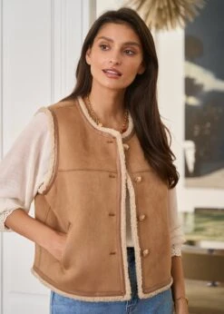 Veste Lyra -Élégance Soldes Motus Boutique Veste Lyra Camel 10