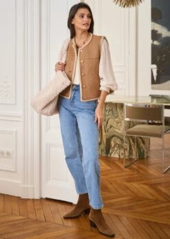 Veste Lyra -Élégance Soldes Motus Boutique Veste Lyra Camel 4