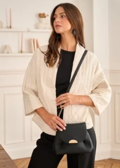 Veste Nyma -Élégance Soldes Motus Boutique Veste Nyma Ivoire 3