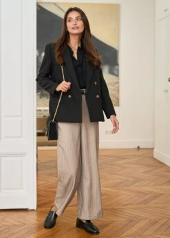 Blazer Toscane -Élégance Soldes motus boutique blazer toscane noir 7