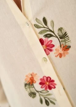 Chemise Doria -Élégance Soldes motus boutique chemise doria beige 6