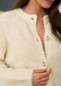 Gilet Annie -Élégance Soldes motus boutique gilet annie ecru 6