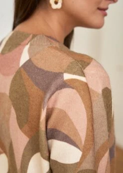 Gilet Martin -Élégance Soldes motus boutique gilet martin kaki imprime marron 5