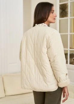 Veste Elsa -Élégance Soldes motus boutique veste elsa beige 5
