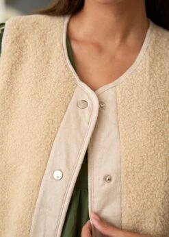 Veste Swan -Élégance Soldes motus boutique veste swan beige 5