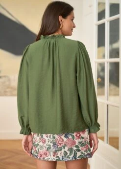 Chemise Slay -Élégance Soldes motusboutique chemise slay kaki 4