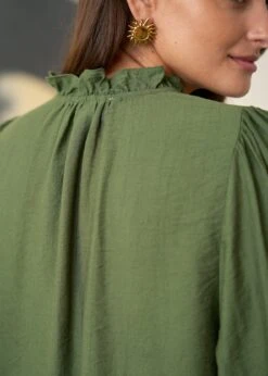 Chemise Slay -Élégance Soldes motusboutique chemise slay kaki 5