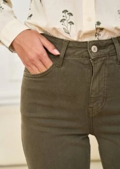 Jean Windy -Élégance Soldes motusboutique jean windy kaki 3
