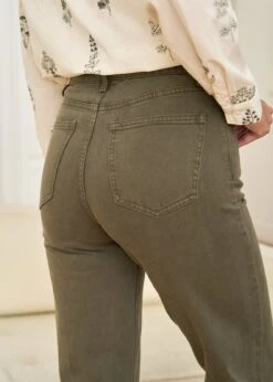 Jean Windy -Élégance Soldes motusboutique jean windy kaki 6