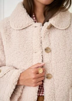 Manteau Lison -Élégance Soldes motusboutique manteau lison beige 4