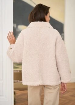 Manteau Lison -Élégance Soldes motusboutique manteau lison beige 7