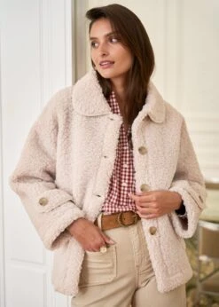 Manteau Lison -Élégance Soldes motusboutique manteau lison beige 9